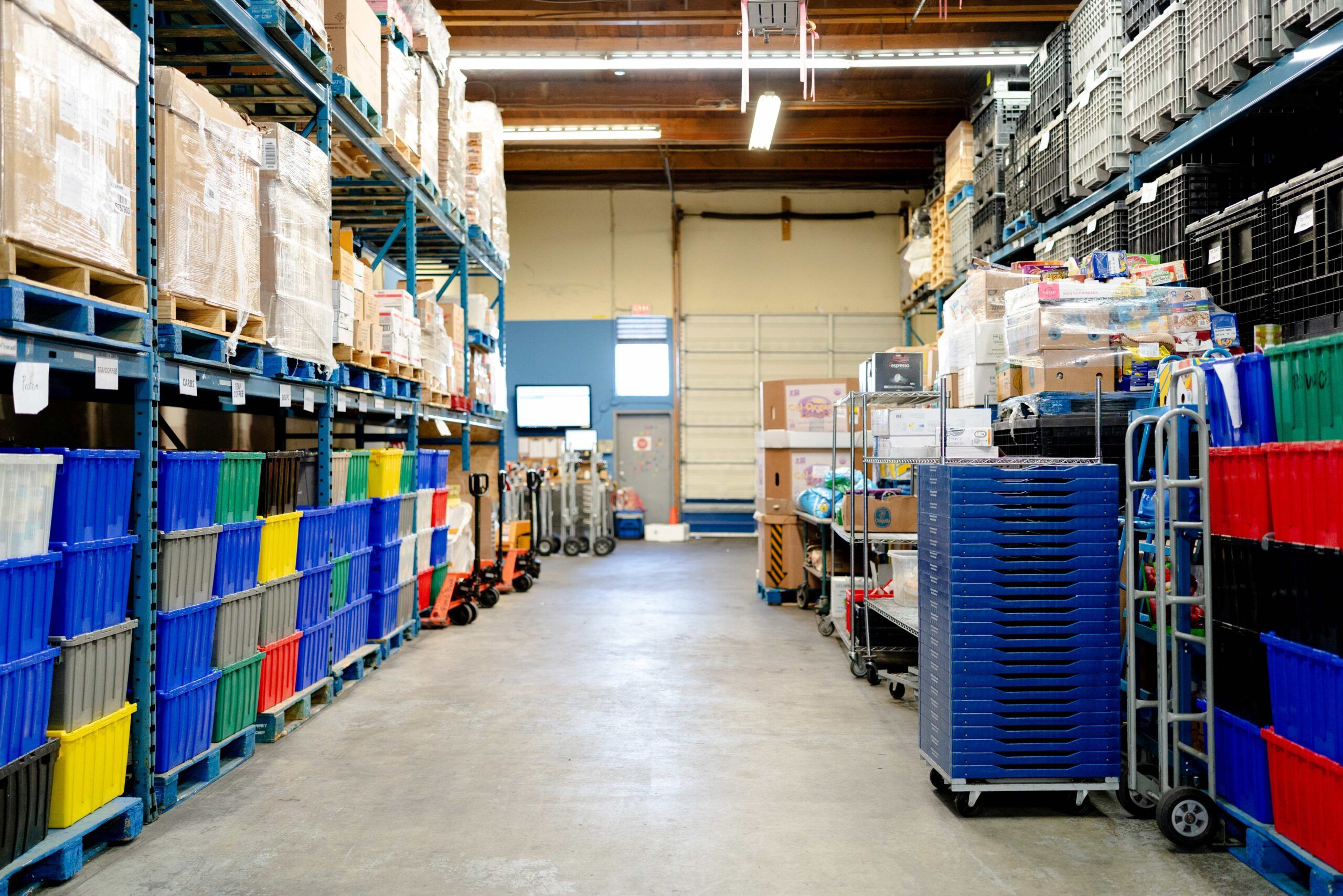 Food Bank Warehouse Landscape 1